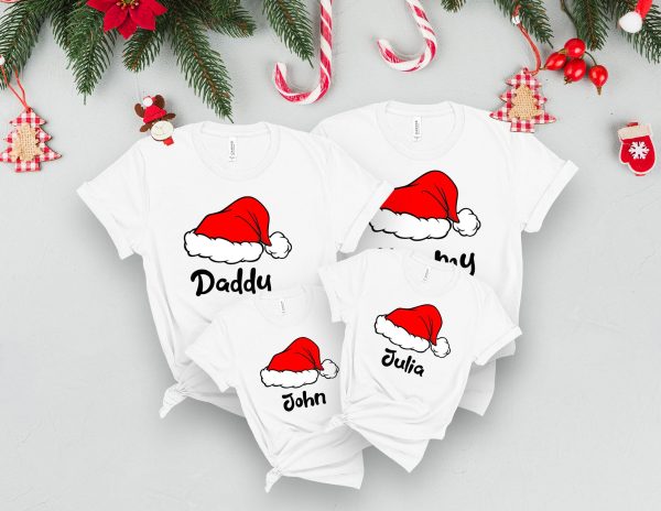 Custom Matching Family Christmas Shirt