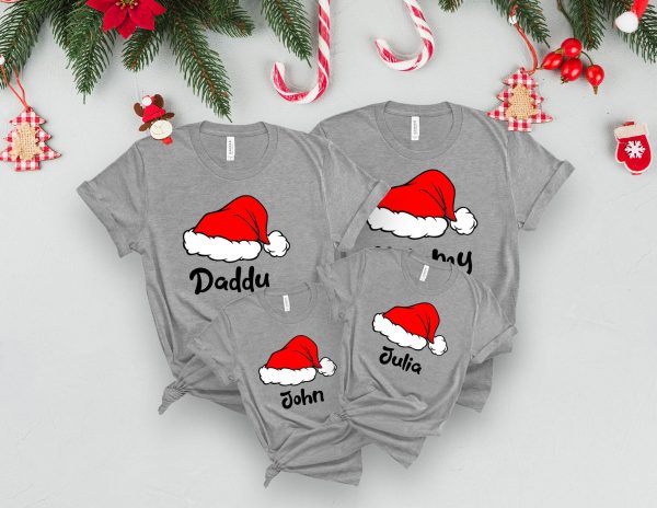 Custom Matching Family Christmas Shirt