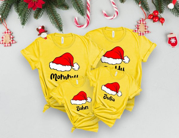 Custom Matching Family Christmas Shirt