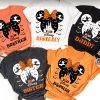 Custom Mickey Minnie Disney Halloween Family Shirt