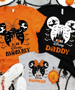 Custom Mickey Minnie Disney Halloween Family Shirt 2