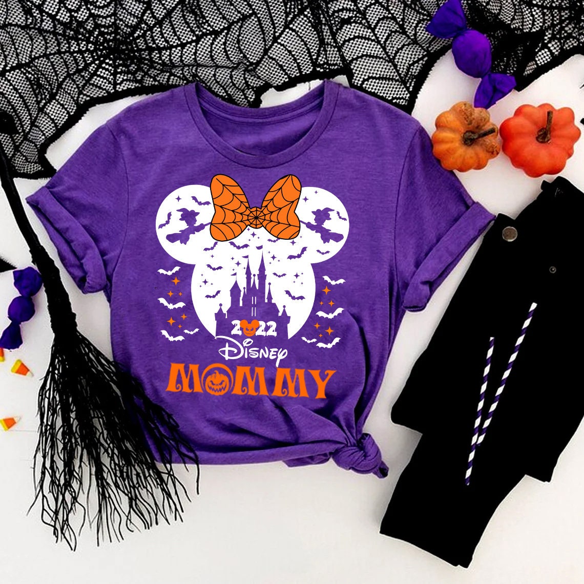 Mickey and minnie halloween on sale shirts