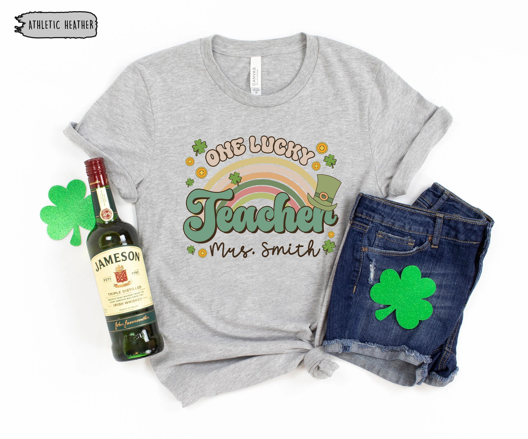 St. Patrick's Day Lucky Teacher Shirt – Squishy Cheeks