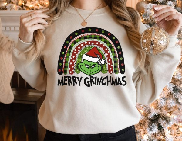 Cute Christma Grinch That’s It I’m Not Going Crewneck Sweatshirt Shirt