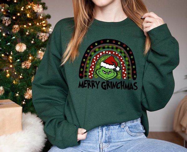 Cute Christma Grinch That’s It I’m Not Going Crewneck Sweatshirt Shirt