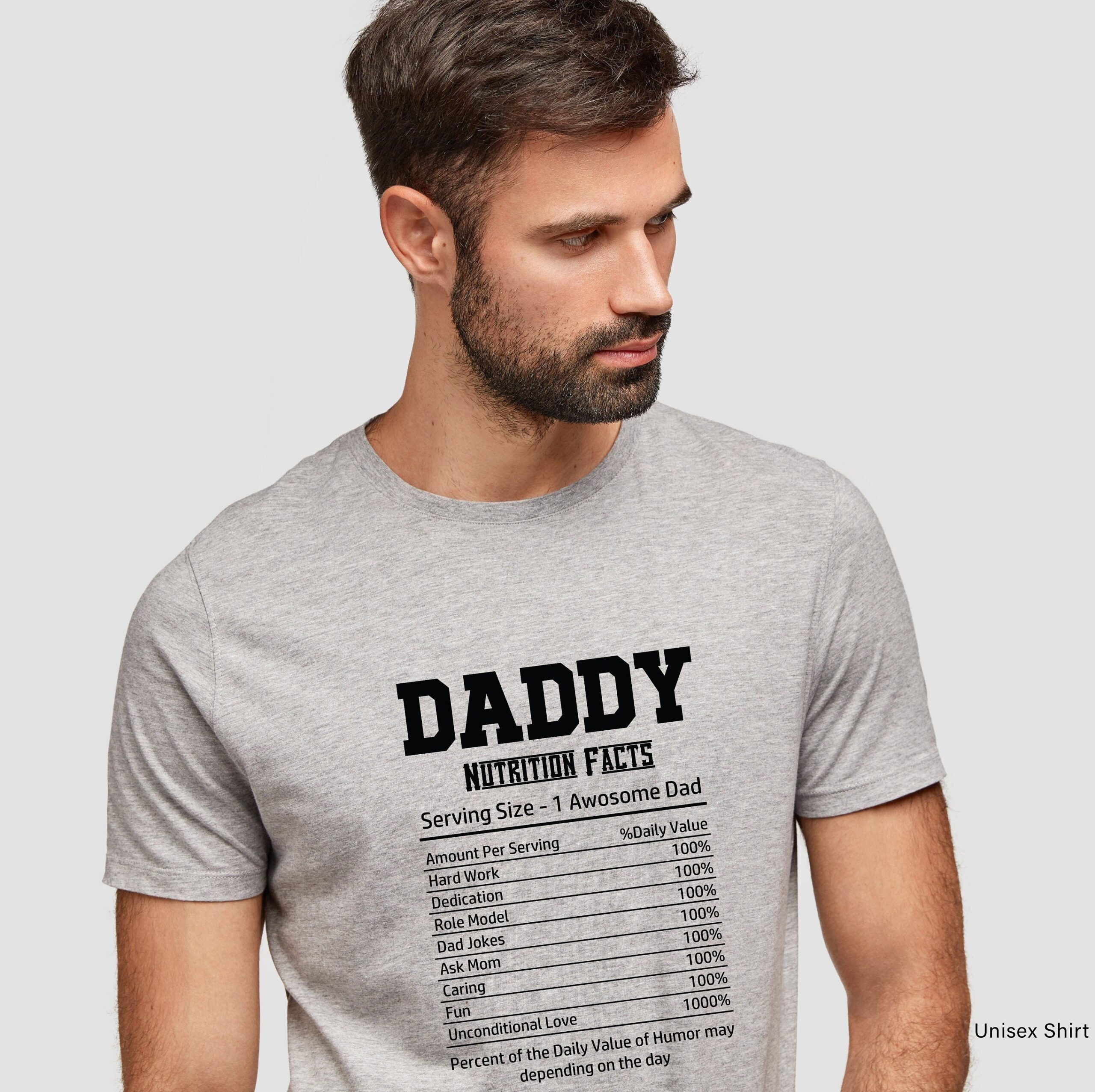 Personalized Classic Tee White S - Father's Day Shirt - Father's Day Gift, Fathers Day Shirt, Dads With Beards Are Better Shirt, Dad T Shirt, Dad