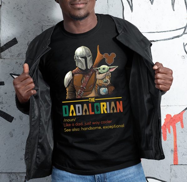 Dadalorian Noun Like A Dad New Star Wars Father’s Day Shirt