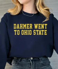 Dahmer Went To Ohio State Michigan College Fans Shirt 1