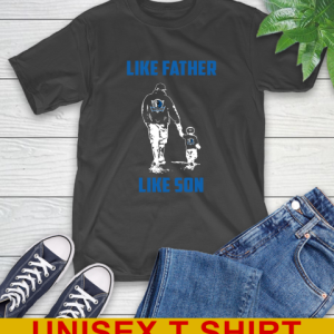 Dallas Mavericks NBA Basketball Like Father Like Son Sports T-Shirt