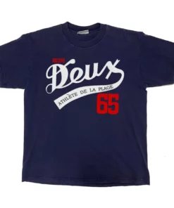 Deux Athlete De La Plage Rachel Green Vintage Unisex T Shirt 4