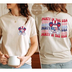 Disney 4th Of July Mickey American Patriotic Family Shirt