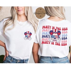 Disney 4th Of July Mickey American Patriotic Family Shirt