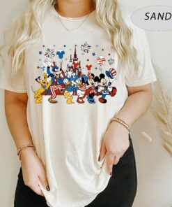 Disney Freedom Mickey Mouse And Friends 4th Of July Shirt 1