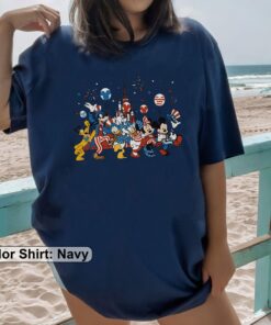 Disney Freedom Mickey Mouse And Friends 4th Of July Shirt 2