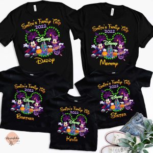 Disney Halloween Family Mickey Minnie Shirt