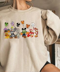 Disney Halloween Matching Mickey Minnie Disneyland Shirt 2