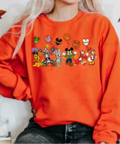 Disney Halloween Matching Mickey Minnie Disneyland Shirt 3