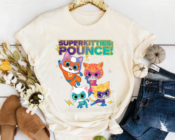 Disney Junior SuperKitties Pounce Full Team T-Shirt