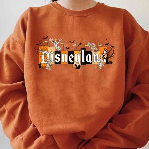 Disney Land Halloween Mickey Skeleton World Sweatshirt 1