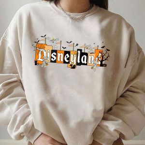 Disney Land Halloween Mickey Skeleton World Sweatshirt