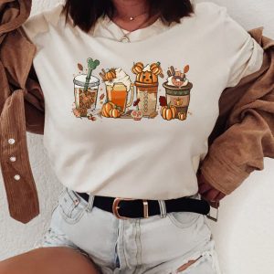 Disney Mickey Halloween Coffee Disneyland Shirt