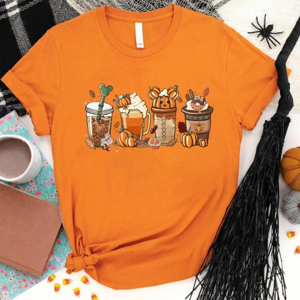 Disney Mickey Halloween Coffee Disneyland Shirt