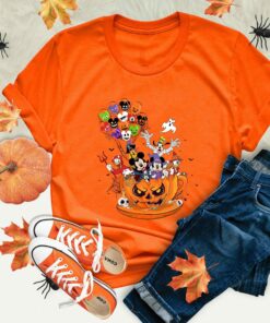 Disney Pumpkin Teacup Halloween Balloon Mickey And Friends Shirt 4 Disney Pumpkin Teacup Halloween Balloon Mickey And Friends Shirt 5