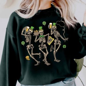 Disney Skeleton St Patrick’s Day Dancing Shirt