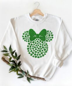 Disney St Patricks Day Shamrock Minnie Shirt 1
