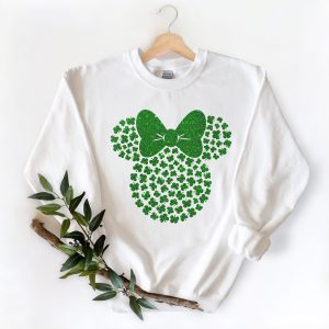 Disney St Patricks Day Shamrock Minnie Shirt