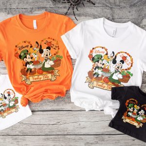 Disney Thanksgiving Family Fall Vibes Shirt