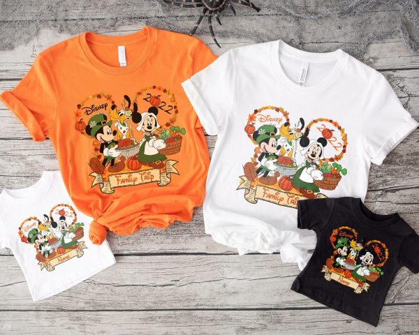 Disney Thanksgiving Family Fall Vibes Shirt