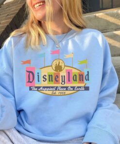 Disneyland Est 1955 Disney Family World Matching Unisex Sweatshirt 2