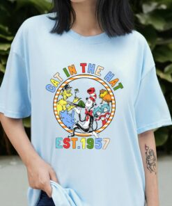 Dr Seuss Cat In The Hat EST. 1957 A World You Can Be Anything Shirt 1 Dr Seuss Cat In The Hat EST 1957 A World You Can Be Anything Shirt 2