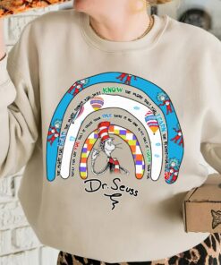 Dr Seuss Cat In The Hat Teacher Read Across America Sweatshirt 1