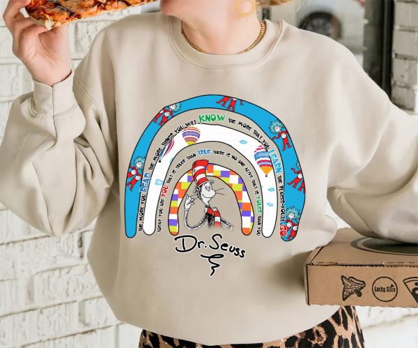 Dr. Seuss Cat In The Hat Teacher Read Across America Sweatshirt