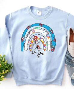Dr Seuss Cat In The Hat Teacher Read Across America Sweatshirt 3