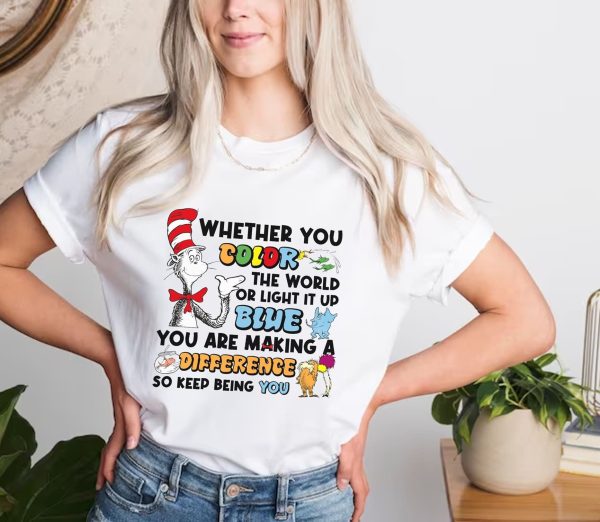 Dr Seuss Cat In The Hat You Are Making A Difference Shirt