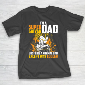 Dragon Ball Super Saiyan Dad Vegeta T-Shirt