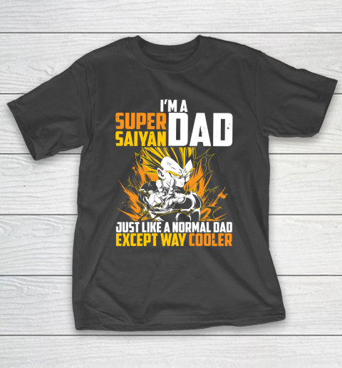 Dragon Ball Super Saiyan Dad Vegeta T-Shirt