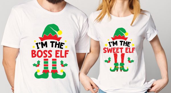 Elf Funny Matching Family Christmas I’m The Sassy T Shirt