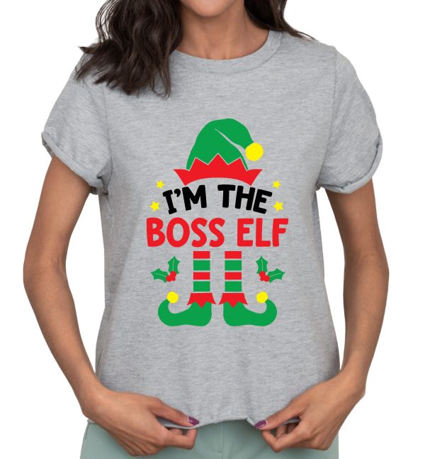 Elf Funny Matching Family Christmas I’m The Sassy T Shirt