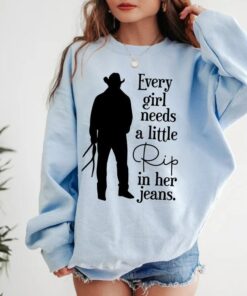 Every Girl Needs A Little Rip In Her Jeans Sweatshirt T-Shirt Gift For Girls 1 Every Girl Needs A Little Rip In Her Jeans Sweatshirt T Shirt Gift For Girls 2