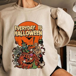 Everyday Is Halloween Spooky Horror Pumpkin Sweatshirt Shirt 1