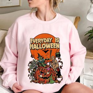 Everyday Is Halloween Spooky Horror Pumpkin Sweatshirt Shirt 4