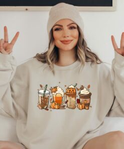 Fall Pumpkin Spice Halloween Thanksgiving Shirt 6 Fall Pumpkin Spice Halloween Thanksgiving Shirt 7