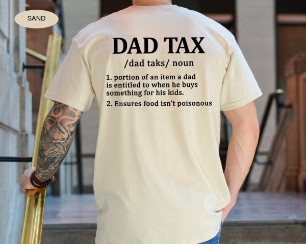 Father Day Dad Definition Tax Birthday Shirt