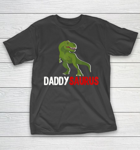 Father gift shirt Daddy Dinosaur tee Daddysaurus Fathers Day Matching Apparel T Shirt T-Shirt