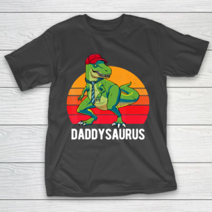 Father gift shirt Daddysaurus Shirt Fathers Day Gifts T Rex Daddy Saurus Men T Shirt T-Shirt