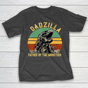 Father gift shirt Vintage Dadzilla Father Of The Monsters Fathers Day Gift T Shirt T-Shirt